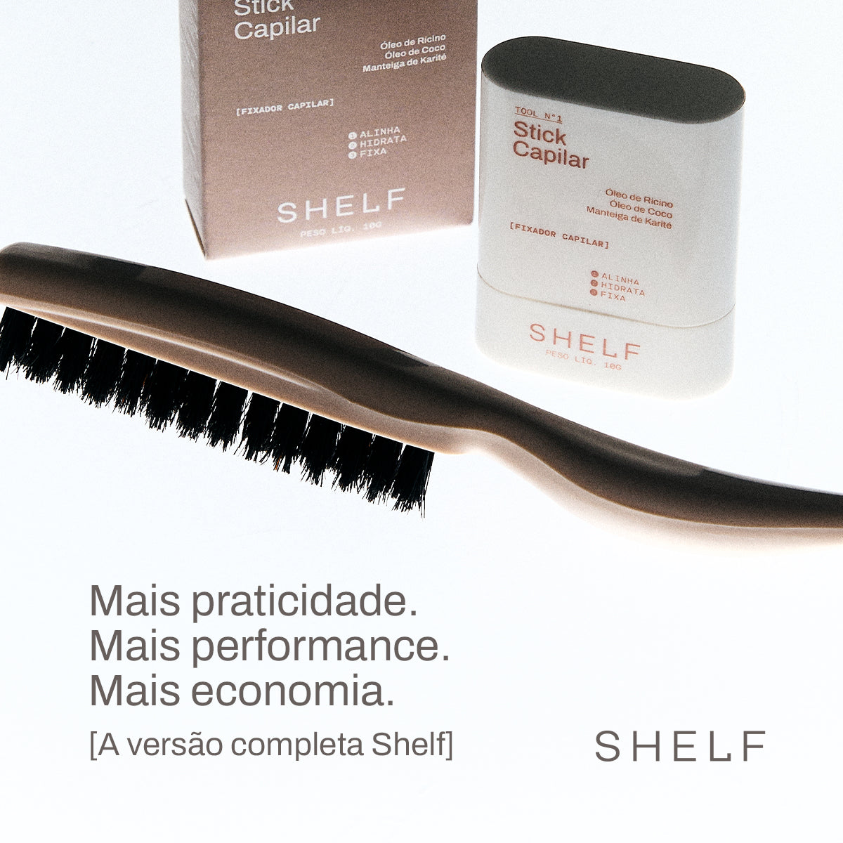 Kit Stick Fixador & Escova