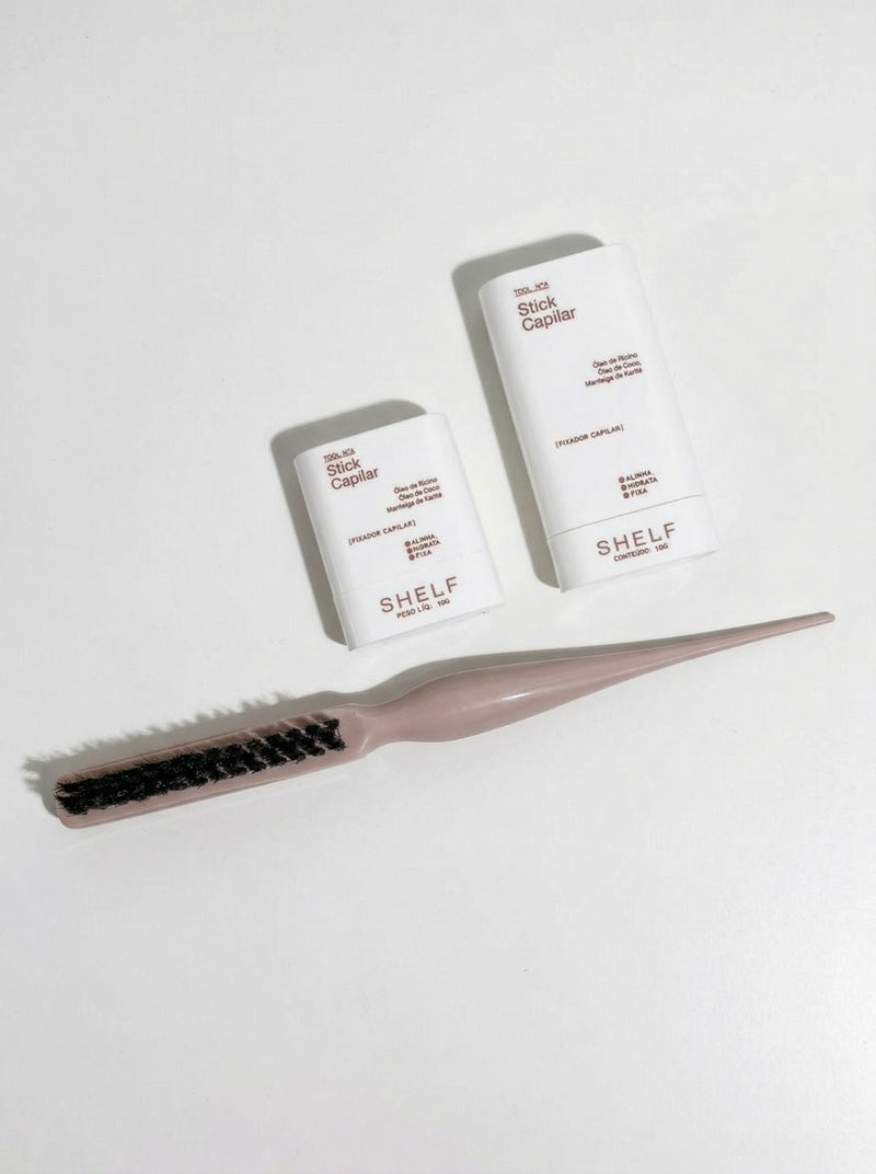 Kit Stick 10g + Stick 19g + Escova + Case Shelf