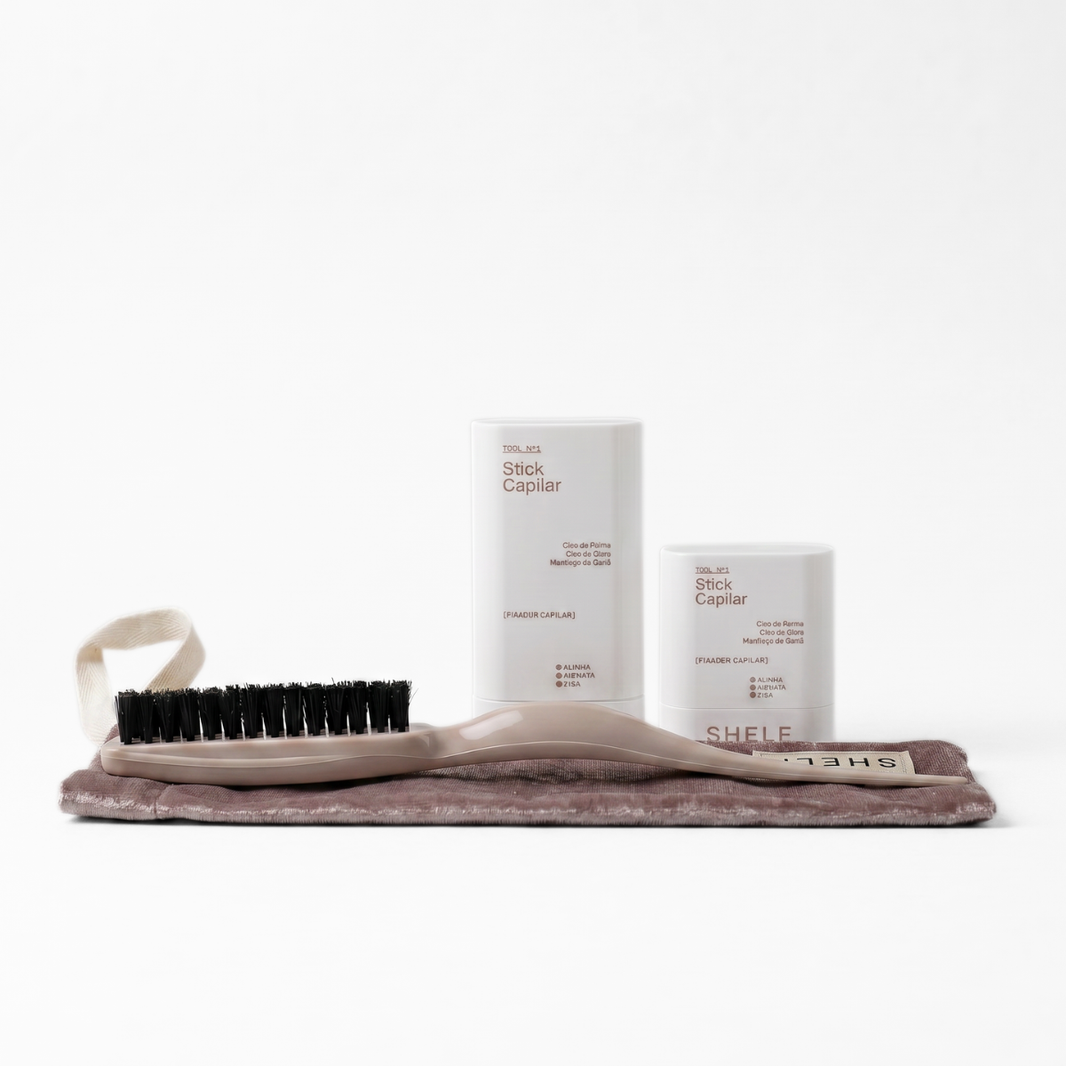 Kit Stick 10g + Stick 19g + Escova + Case Shelf